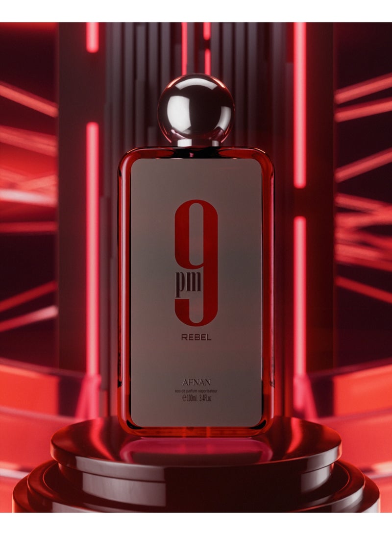 Bm 9 PM Rebel Unisex Eau De Parfum, 100ml - Image 2
